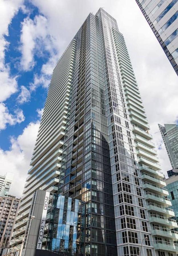 Villa Stunning Views Of Downtown - Luxury High Rise With King Bed! Toronto Exterior foto